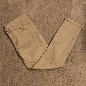 America Eagle Khaki Jeggings